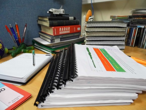 Just a selection of the notebooks and draft versions of The Thesis that I've eaten through in the last 4+ years.